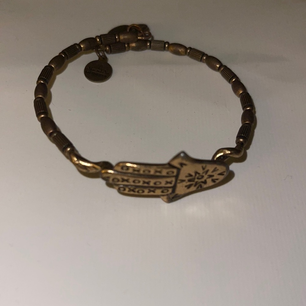 Alex and Ani Hamsa Wrap Bracelet